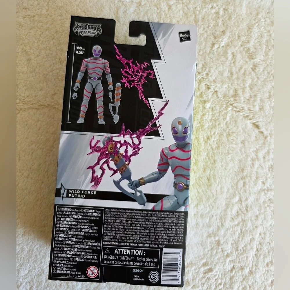 New Power Rangers Lightning Collection Wild Force Putrid 6